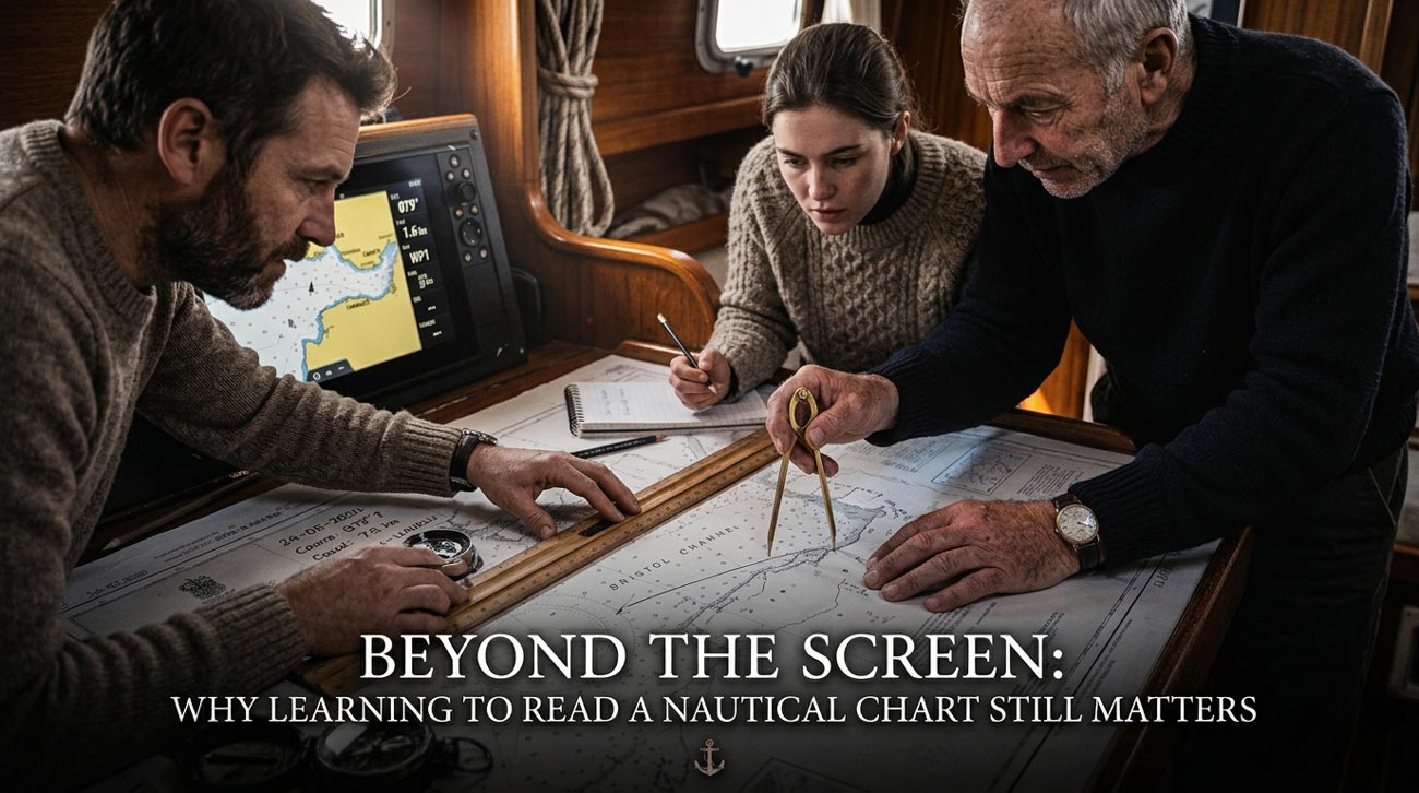 t Beyond the Screen: Why Learning to Read a Nautical Chart Still Matters Beyond the Screen: Why Learning to Read a Nautical Chart Still Matters